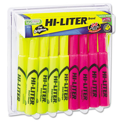 Picture of WMU Fluorescent Desk Style Highlighter Chisel Tip