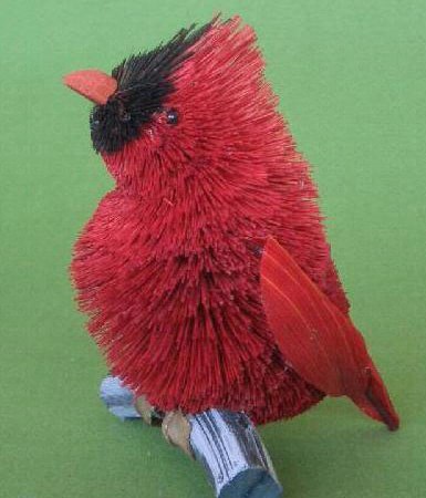 Picture of Brushart BRUSH97 Cardinal 5 inch with Branch