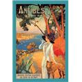 Buy Enlarge 0-587-00005-8P20x30 Antibes - PLM Lady in White with Parasol and Dog- Paper Size P20x30 Buy Enlarge 0-587-00005-8P20x30 Antibes - PLM Lady in White with Parasol and Dog- Paper Size P20x30