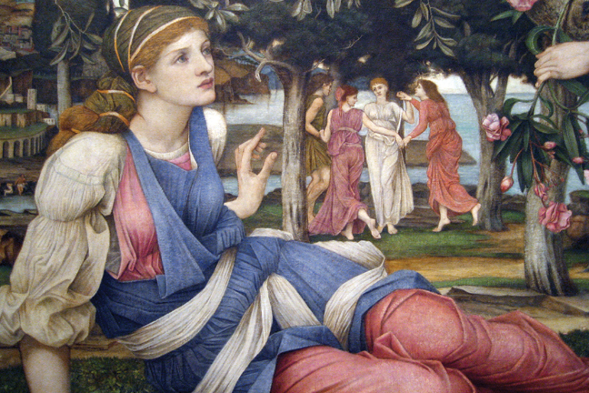 Buy Enlarge 0-587-60459-LP20x30 Love and The Maiden - Detail- Paper Size P20x30