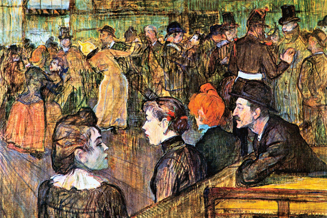 Buy Enlarge 0-587-25439-4P12x18 At the Moulin de la Gallette - Paper Size P12x18