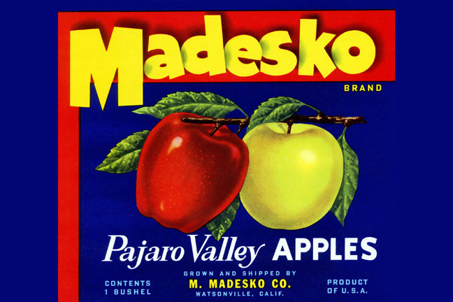 Buy Enlarge 058721970xP20x30 Madesko Brand Pajaro Valley Apples Paper Size P20x30