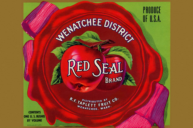 Buy Enlarge 0587219750P12x18 Red Seal Brand Apples Paper Size P12x18