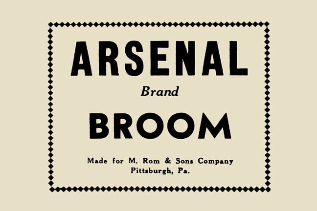 Buy Enlarge 0587230843P12x18 Arsenal Brand Broom Paper Size P12x18