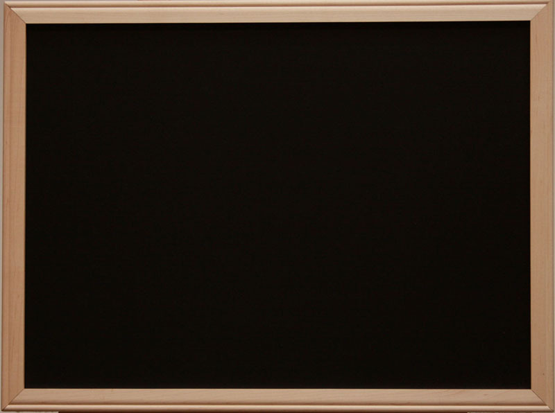 32B 18 in. x 24 in. Hardwood Framed Black Chalkboard