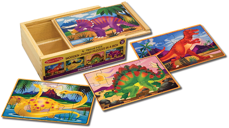 Picture of WMU 538803 Dinosaurs Puzzles in a Box