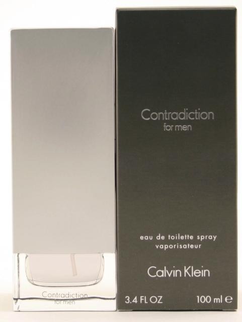 Contradiction For Men By  - Edt Spray** 3.4 Oz