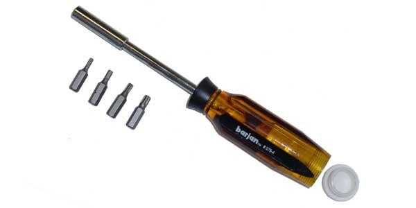Picture of Barjan 0764 TORX-STYLE SCREWDRIVER with 4 TIPS