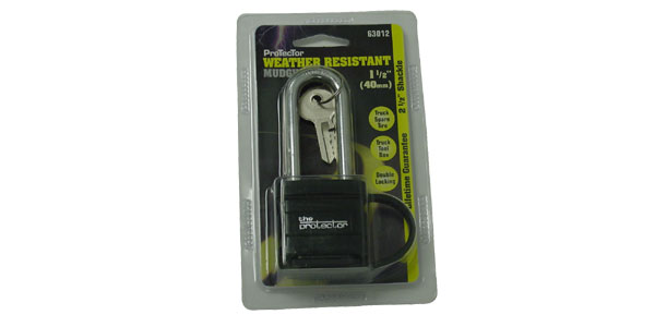 WEATHER RESISTANT PADLOCK