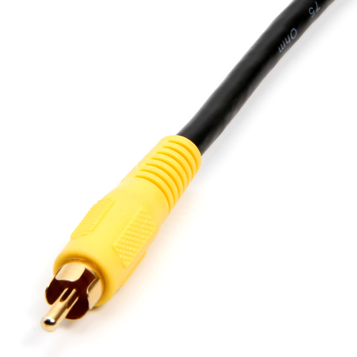 Picture of Cmple 344-N 1-RCA Composite Video - Subwoofer - Digital Coax - S-PDIF Patch Cable -w 100ft
