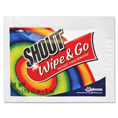 Instant Stain Remover Wipes - Individually Wrapped, 80 Count case of 1