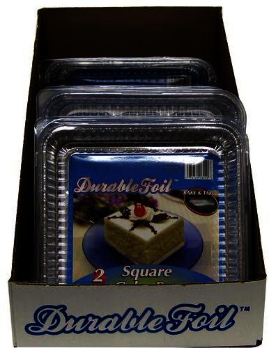 Picture of DDI 2124603 Aluminum Square Cake Pan Case of 27
