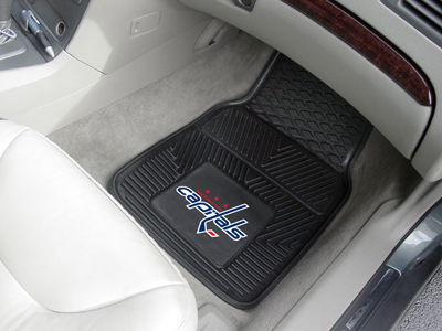 Picture of Fanmats 10563 NHL - 18 in. x27 in.  - Washington Capitals 2-pc Heavy Duty Vinyl Car Mat Set