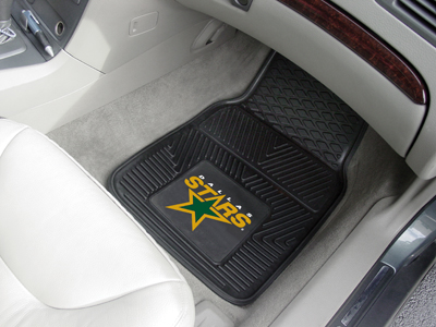 Picture of Fanmats 10640 NHL - 18 in. x27 in.  - Dallas Stars 2-pc Heavy Duty Vinyl Car Mat Set
