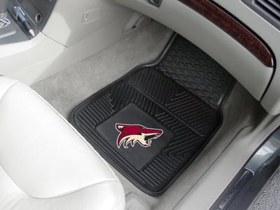 Picture of Fanmats 10662 NHL - 18 in. x27 in.  - Phoenix Coyotes 2-pc Heavy Duty Vinyl Car Mat Set