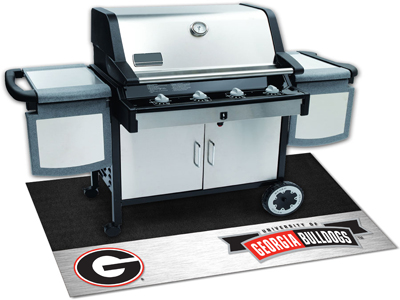 Picture of Fanmats 12118 COL - 26 in. x42 in.  - University of Georgia Grill Mat