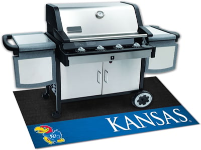 Picture of Fanmats 12121 COL - 26 in. x42 in.  - University of Kansas Grill Mat