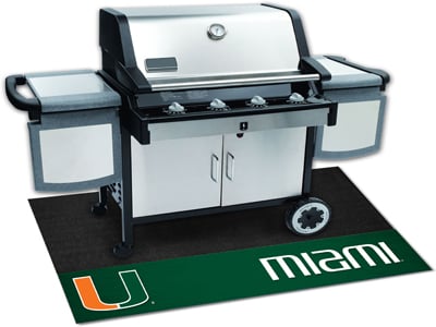 Picture of Fanmats 12125 University of Miami Grill Mat