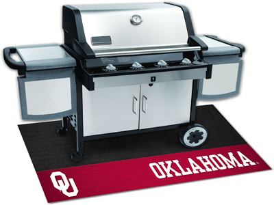 Picture of Fanmats 12129 University of Oklahoma Grill Mat