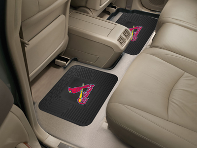 Picture of Fanmats 12322 MLB - St Louis Cardinals  Backseat Utility Mats 2 Pack