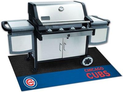 Picture of Fanmats 12148 MLB - Chicago Cubs Grill Mat