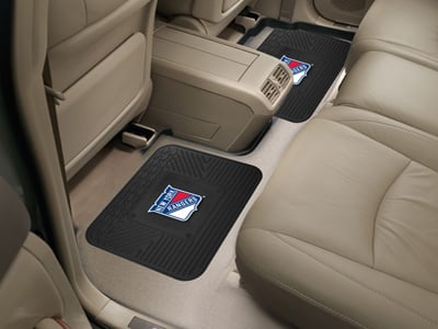 Picture of FANMATS 12405 NHL - New York Rangers Backseat Utility Mats 2 Pack