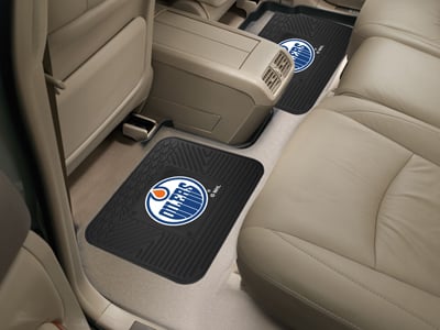 Picture of FANMATS 12396 NHL - Edmonton Oilers Backseat Utility Mats 2 Pack