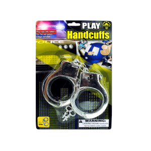 Picture of Bulk Buys KL159 Police play plastic handcuffs Case of 24