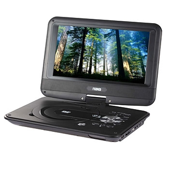Picture of NAXA NPD-952 9 in. TFT LCD Swivel Screen Portable DVD Player with USB-SD-MMC Inputs