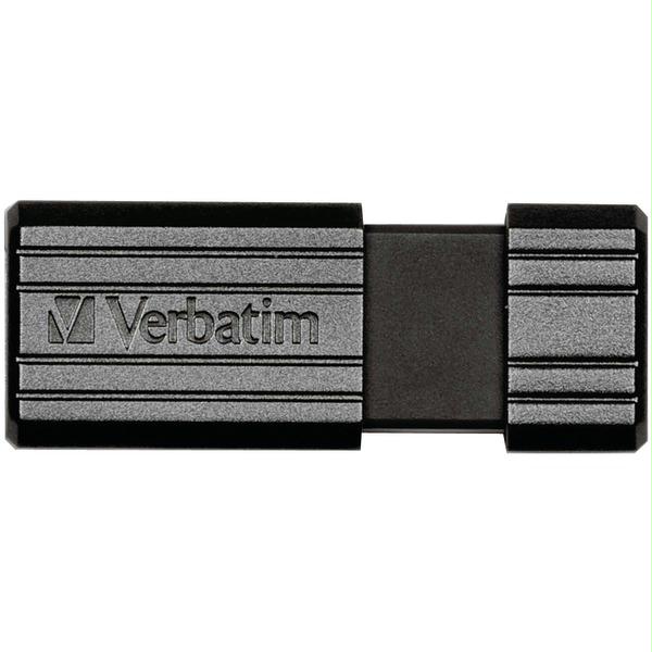 Picture of Verbatim 49062 8gb Pinstripe Black Usb