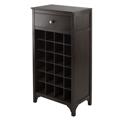 Winsome Trading 92738 Ancona Modular Wine Cabinet with One Drawer & 24-Bottle Winsome Trading 92738 Ancona Modular Wine Cabinet with One Drawer & 24-Bottle