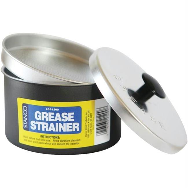 STANCO GS1200 Non-Stick Grease Strainer - Black