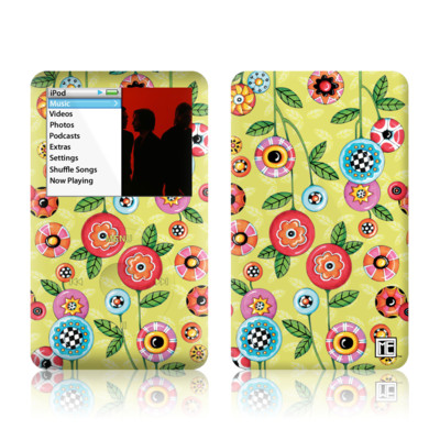 Picture of DecalGirl IPC-BFLWRS DecalGirl iPod Classic Skin - Button Flowers
