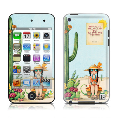 Picture of DecalGirl AIT4-CACTUS DecalGirl iPod Touch 4G Skin - Cactus