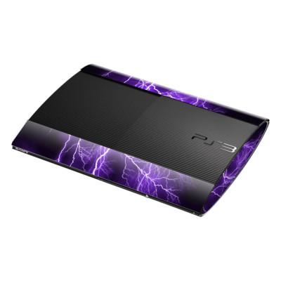 Picture of DecalGirl SPSS-APOC-PRP DecalGirl Sony Playstation 3 Super Slim Skin - Apocalypse Violet