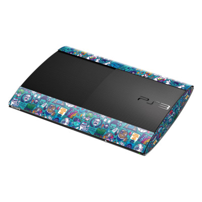 Picture of DecalGirl SPSS-COSRAY DecalGirl Sony Playstation 3 Super Slim Skin - Cosmic Ray