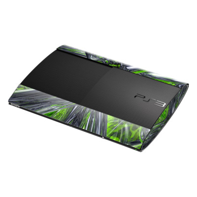 Picture of DecalGirl SPSS-ABST-GRN DecalGirl Sony Playstation 3 Super Slim Skin - Emerald Abstract