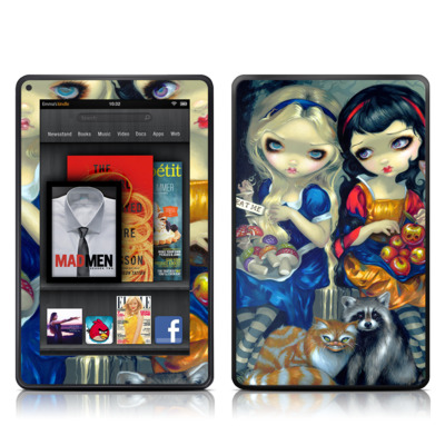 Picture of DecalGirl AKF-ALCSNW DecalGirl Kindle Fire Skin - Alice &amp;  Snow White