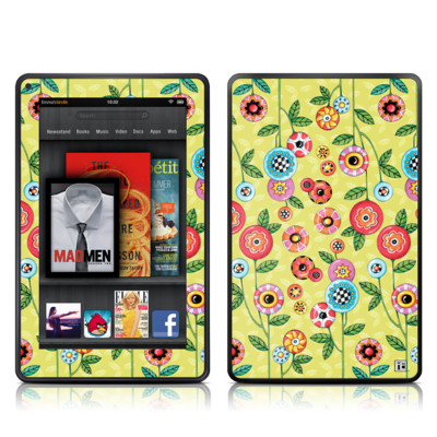 Picture of DecalGirl AKF-BFLWRS DecalGirl Kindle Fire Skin - Button Flowers