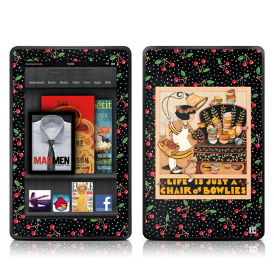 Picture of DecalGirl AKF-BOWLIES DecalGirl Kindle Fire Skin - Chair of Bowlies