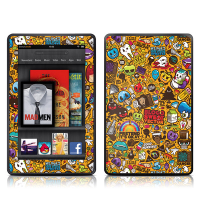 Picture of DecalGirl AKF-PSYCH DecalGirl Kindle Fire Skin - Psychedelic