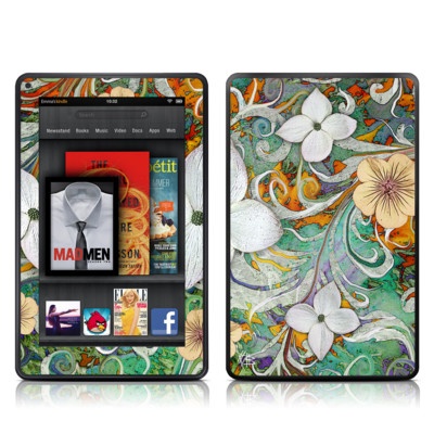 Picture of DecalGirl AKF-SANGFLOR DecalGirl Kindle Fire Skin - Sangria Flora