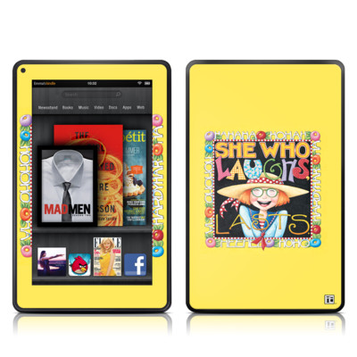 Picture of DecalGirl AKF-LAUGHS DecalGirl Kindle Fire Skin - She Who Laughs