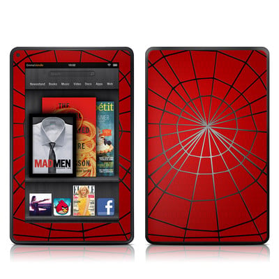 Picture of DecalGirl AKF-WEB DecalGirl Kindle Fire Skin - Webslinger