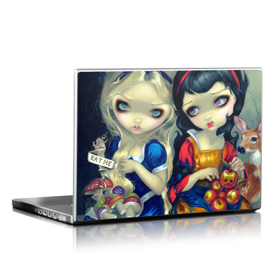 Picture of DecalGirl LS-ALCSNW DecalGirl Laptop Skin - Alice &amp;  Snow White