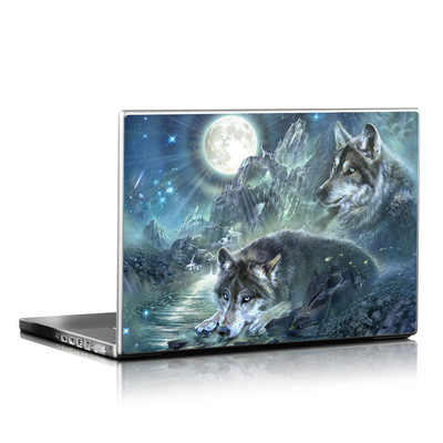 Picture of DecalGirl LS-BARKMOON DecalGirl Laptop Skin - Bark At The Moon