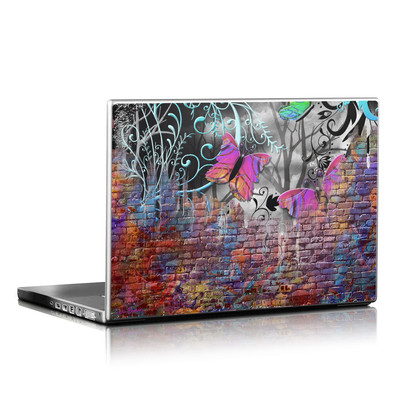 Picture of DecalGirl LS-BWALL DecalGirl Laptop Skin - Butterfly Wall