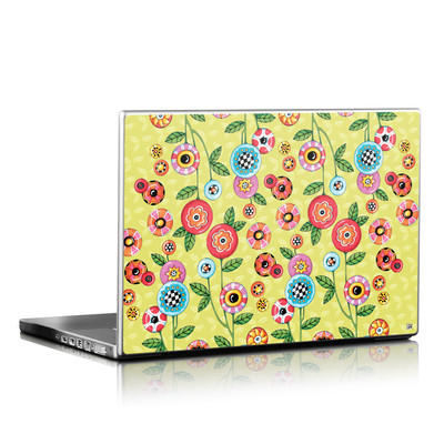 Picture of DecalGirl LS-BFLWRS DecalGirl Laptop Skin - Button Flowers