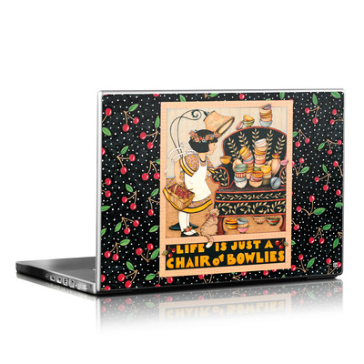 Picture of DecalGirl LS-BOWLIES DecalGirl Laptop Skin - Chair of Bowlies