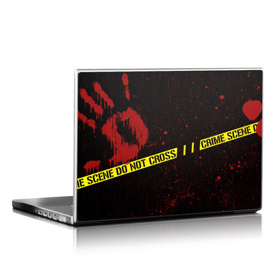 Picture of DecalGirl LS-CRIME DecalGirl Laptop Skin - Crime Scene